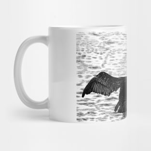 Great cormorant Mug